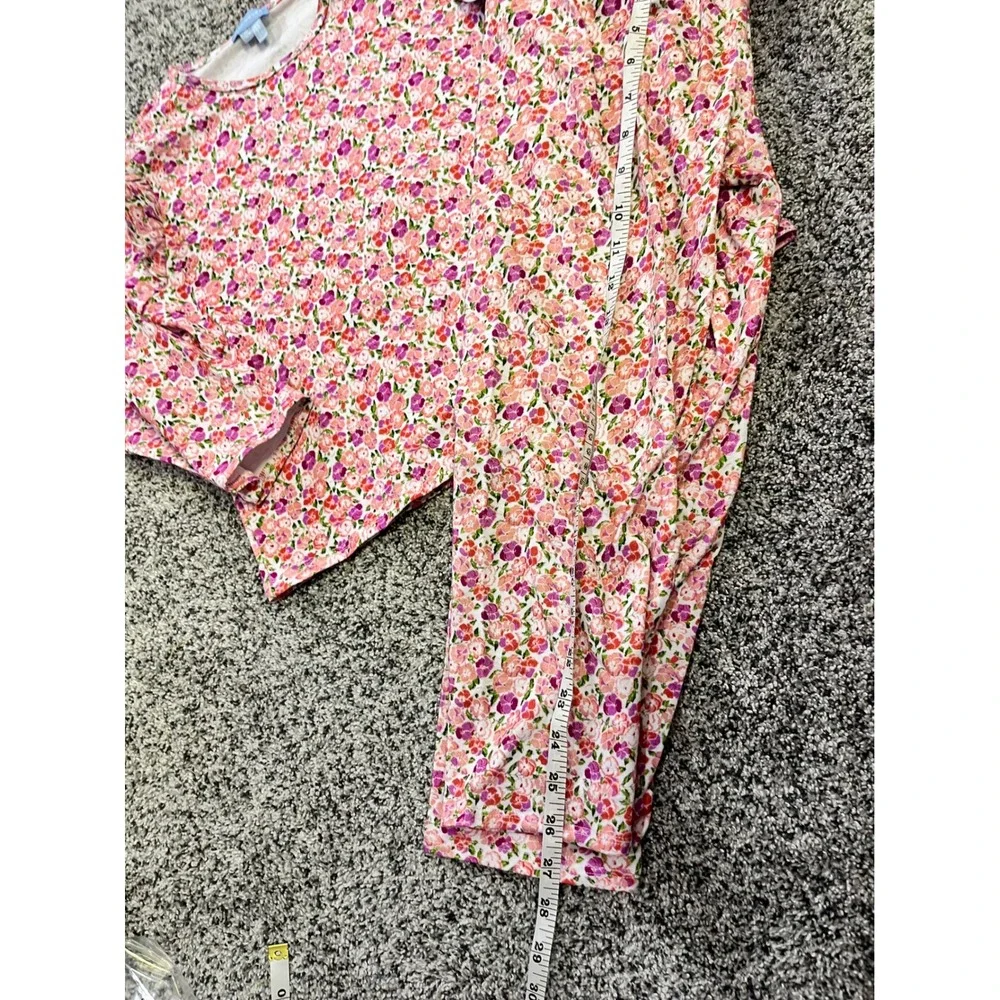 Hill House Kids Lounge Set‎ Sweats NEW Floral Print Long Sleeve Pants Size 12Y